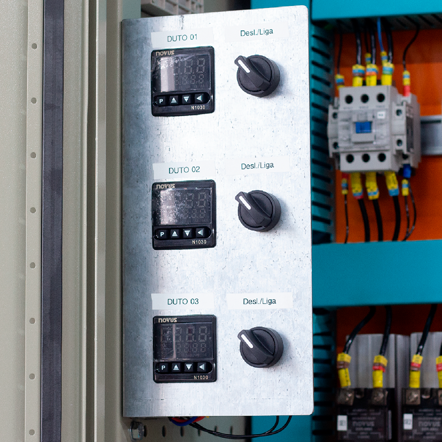 Painel de Controle de Temperatura Zien